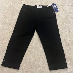 Brand new, never worn with tags DG2 Black Cuffed Jeans